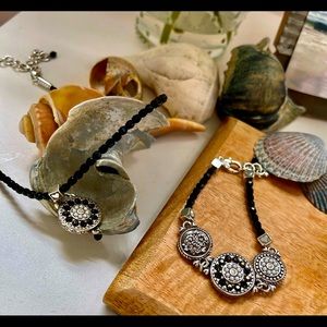 Necklace and matching bracelet. Sold together $70, necklace $45, bracelet $35